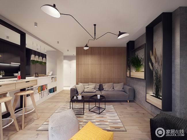 60平现代公寓设计 小户型如何节省空间