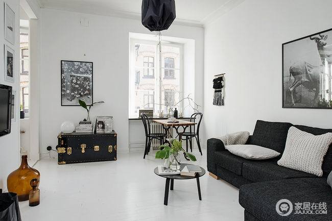素雅洁净的旧公寓改造 舒适时尚的空间