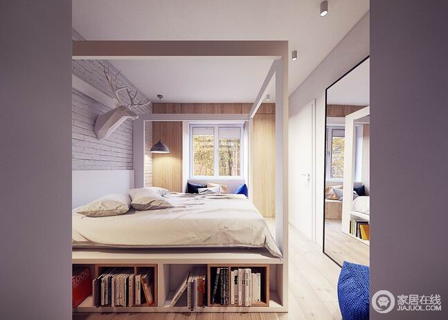 60平米现代小公寓设计 舒适有品位的住宅