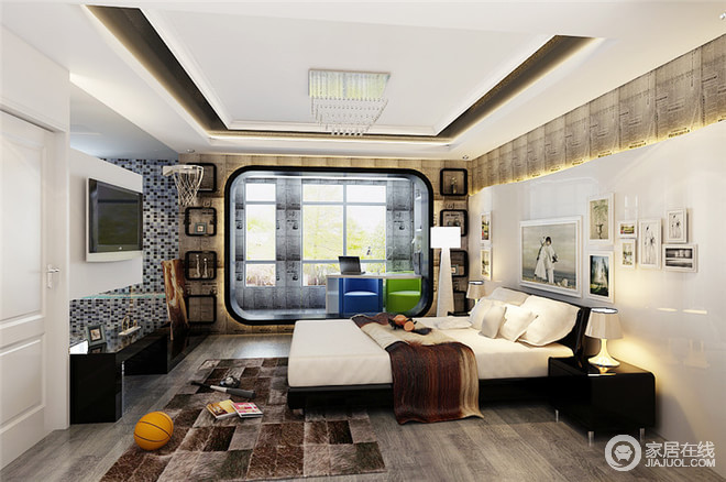 150平米简欧风格四居室 豪华舒适的空间