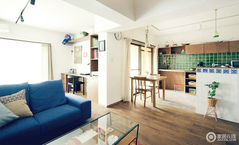 北欧风格温馨小公寓 清新自然的空间