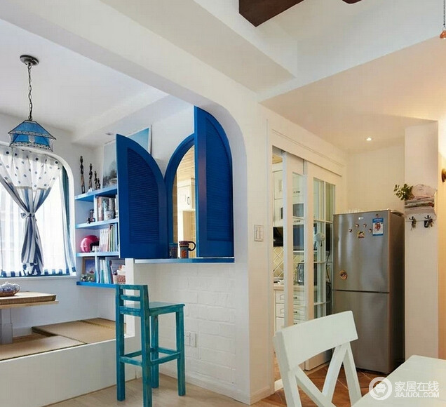 126平米地中海风格住宅 自然清新之家