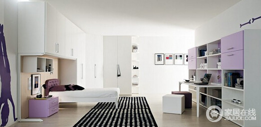 现代简约风卧室设计 清新活力空间