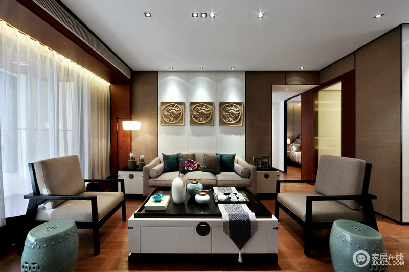 中式风格室内设计 端庄清雅的住宅空间