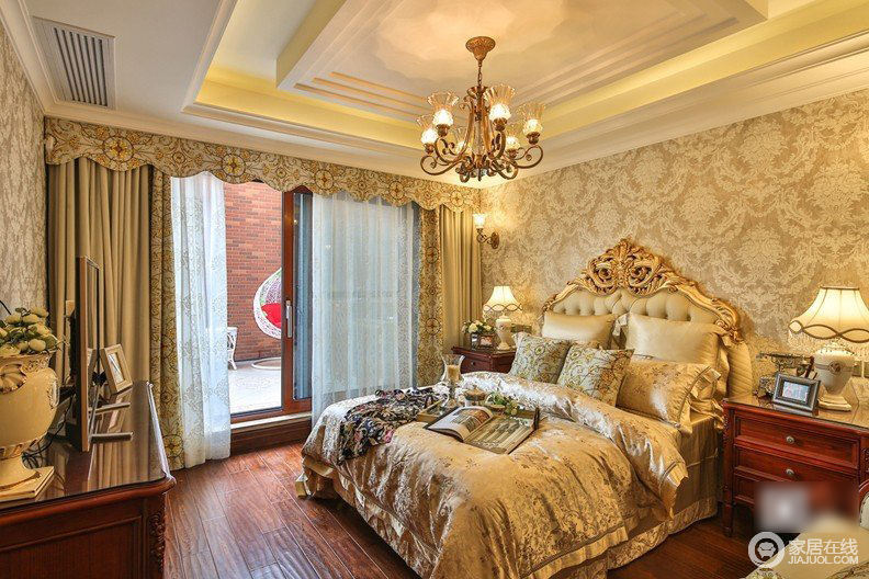 古典奢华欧式卧室设计装修