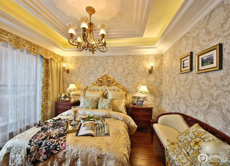 古典奢华欧式卧室装修展示