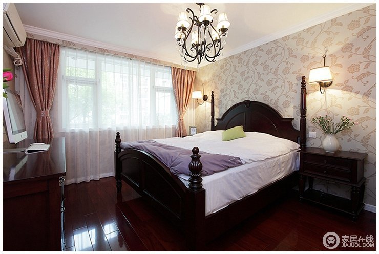 精致古典美式卧室装修大全
