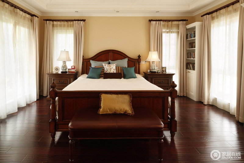 古典美式卧室设计装修
