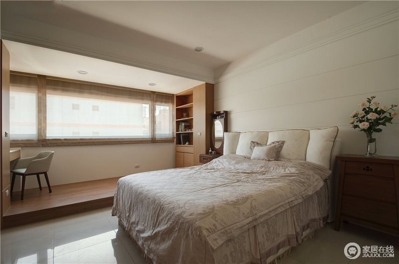 新中式卧室设计效果图欣赏