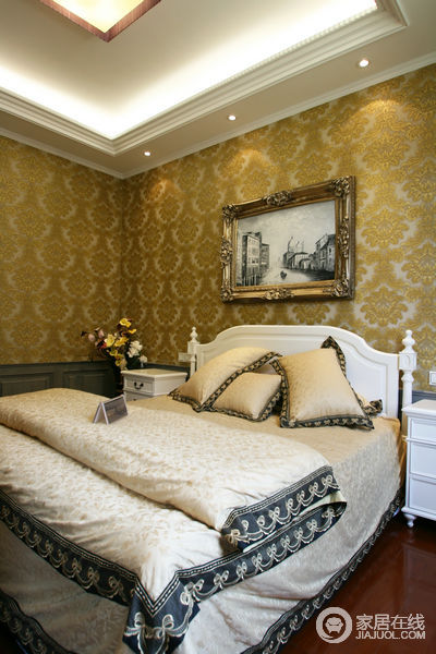 豪华古典欧式卧室装饰