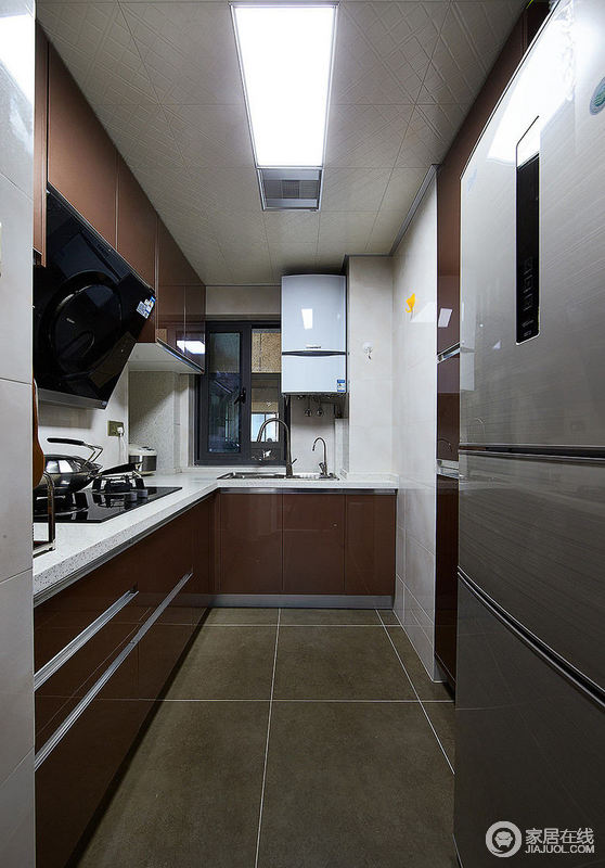美式现代厨房室内设计效果图