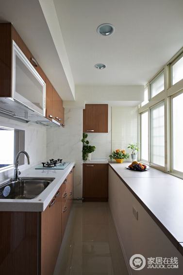 2015美式风格厨房室内装修图片