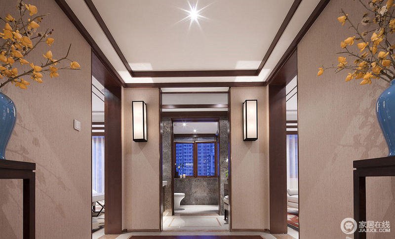 中式风格家居卫生间室内设计效果图