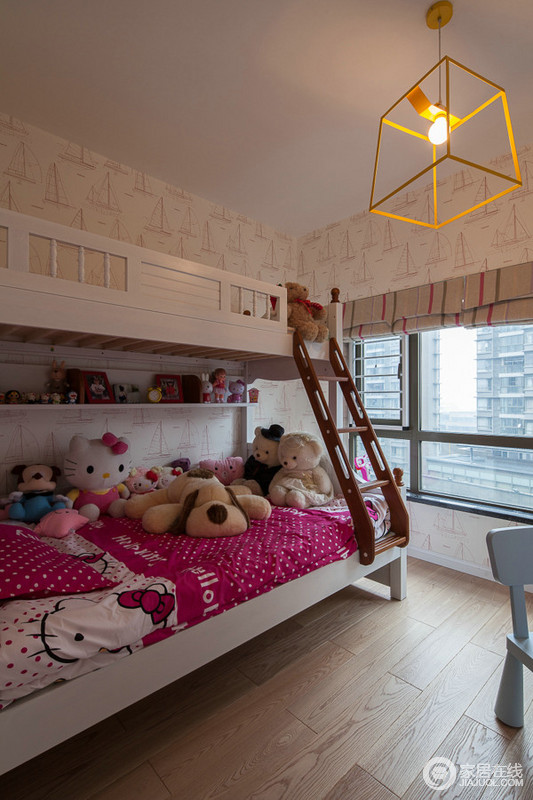 最新美式现代儿童房室内设计图片