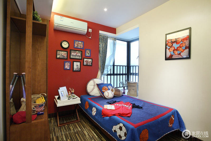 中式家装儿童房间布置效果图欣赏