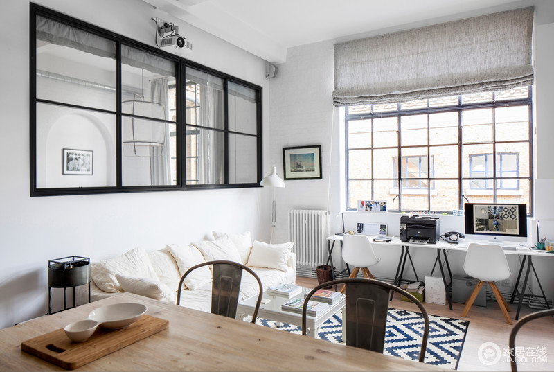 小型公寓 充满魅力的欧式简约工业风格
