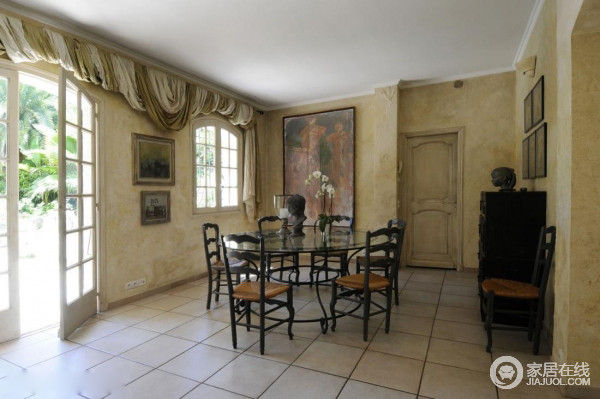 法国乡村家庭的家居设计 庭院浪漫悠闲