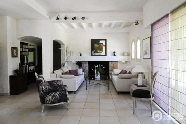 法国乡村家庭的家居设计 庭院浪漫悠闲