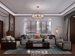 龙庭帝景-四居室160平米-新中式风格赏析