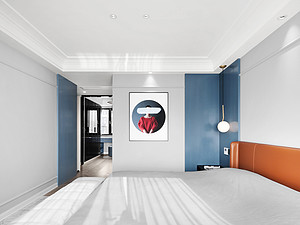 现代法式风格风格卧室装修效果图
