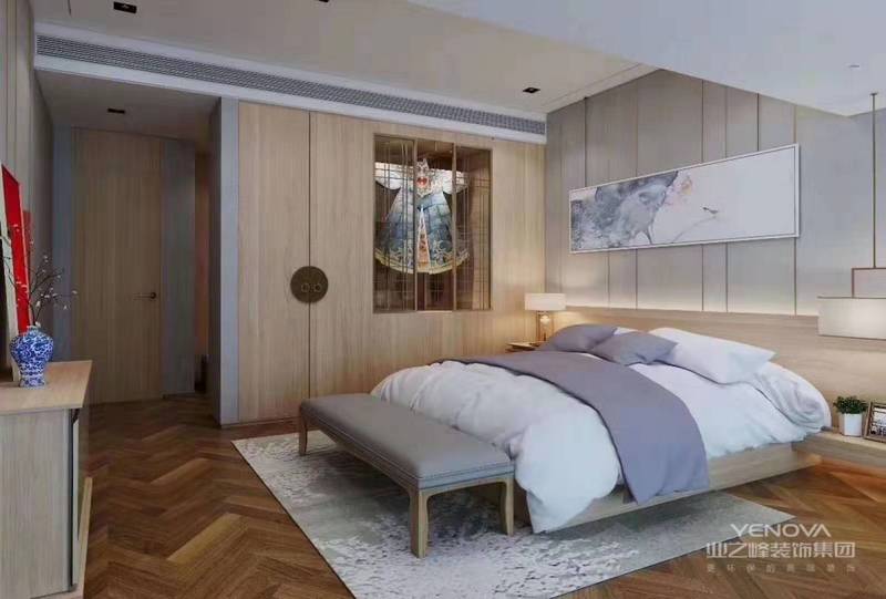 新中式风格的家居环境设计应该是中国传统文化与现代生活需求相结合的表达。虽然现代许多人都追求西方的新型的设计理念