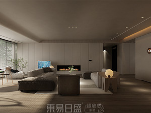 金泰锦府-208平米四居室-现代风格案例赏析
