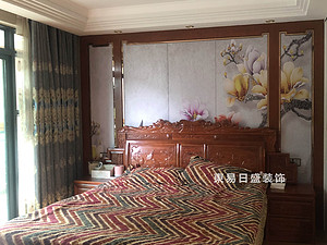 中式風格臥室裝修效果圖