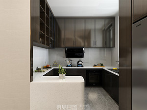 新中式风格厨房装修效果图