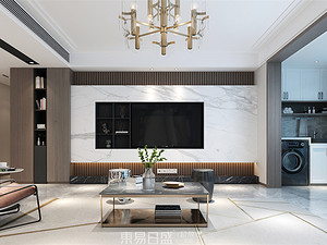奥德海棠-170平米三居室-现代轻奢风格案例赏析