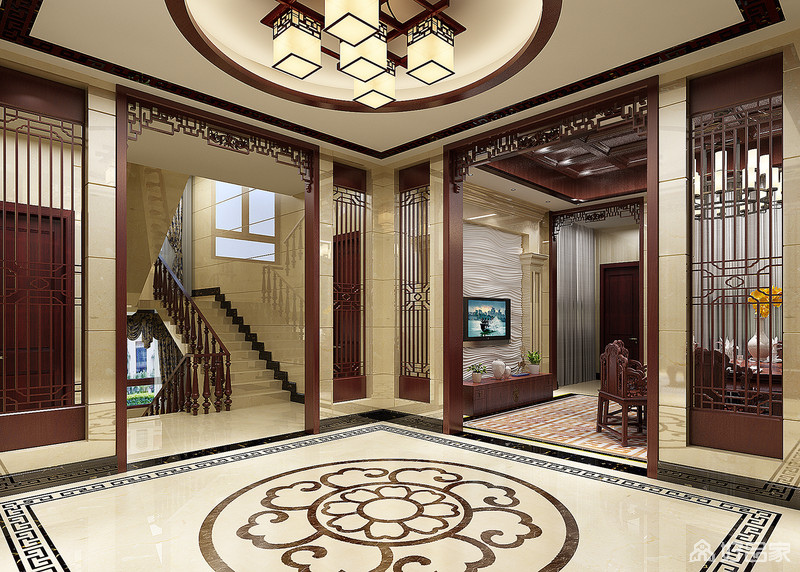 回纹流云流泻出朴拙东方美韵