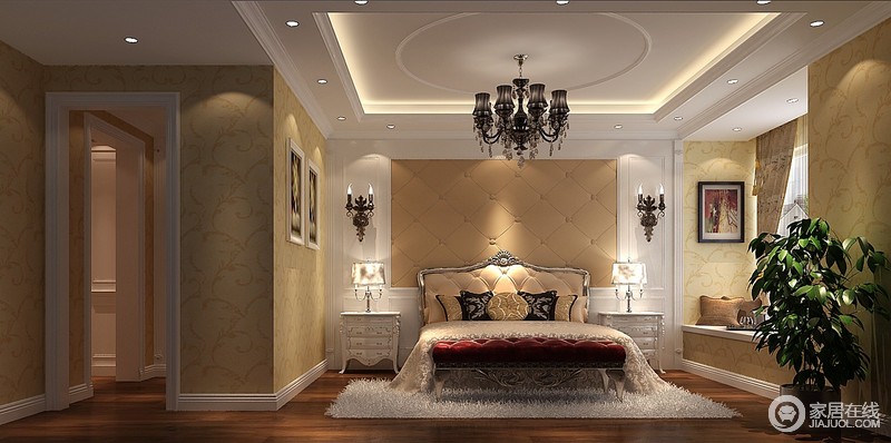 织物、精美的地毯、多姿曲线的平安家具，让室内显示出豪华、富丽的特点，充满强烈的动感效果。