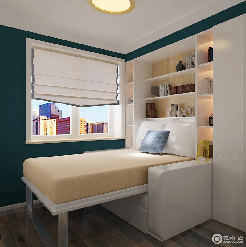 当沙发展开时便可以成为客人们舒适的休息区，会让他们惊喜万分
