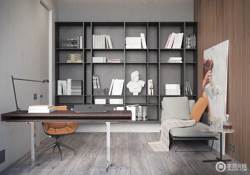 在家里办公空间,不像许多设计风险是显而易见的,舒适的阅读休息室很诱人。
