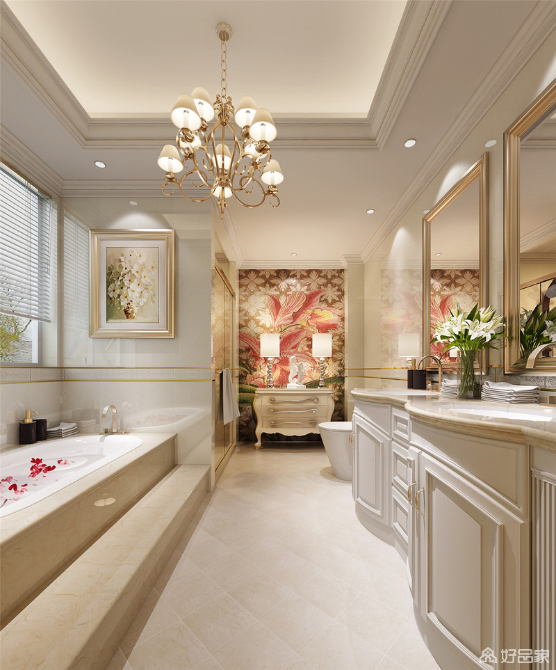 主卧卫生间,大气的风范,典雅的设计.
