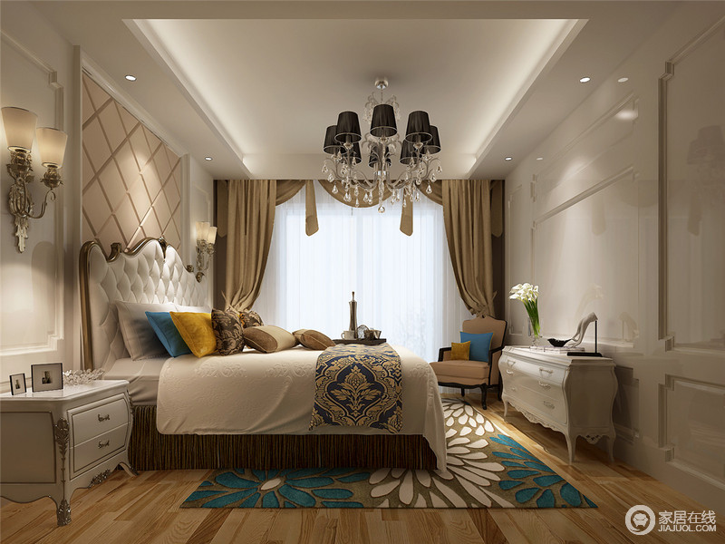 多姿曲线的平安家具，让家显示出豪华、富丽的特点，充满强烈的动感效果。