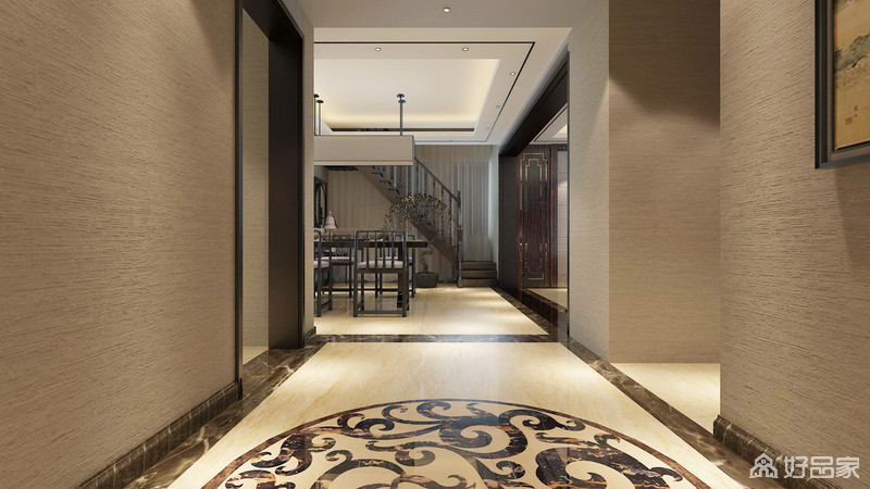 与中式为伴 与禅意中安眠_别墅新中式风格装修案例