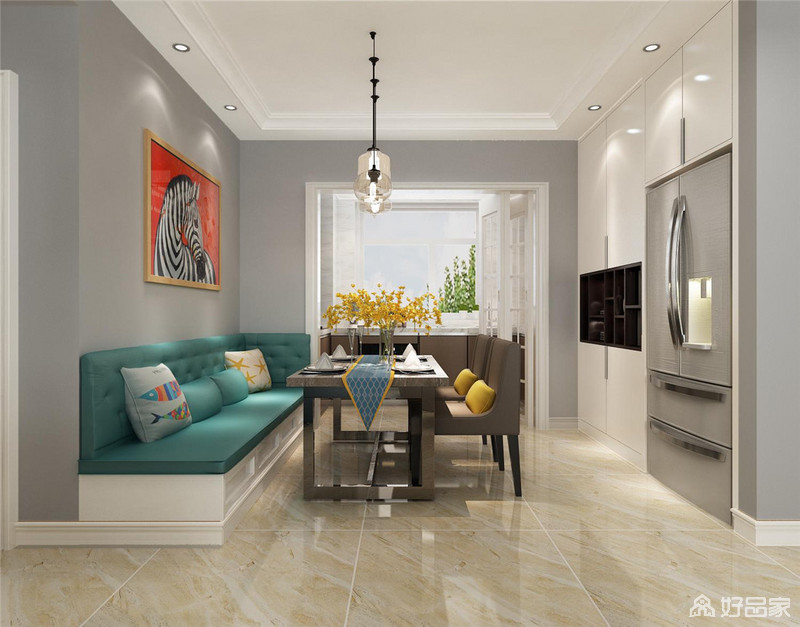 亮色与暗色相互对比相互融合,就像虚与实的相互转化和影响,铺陈出独具