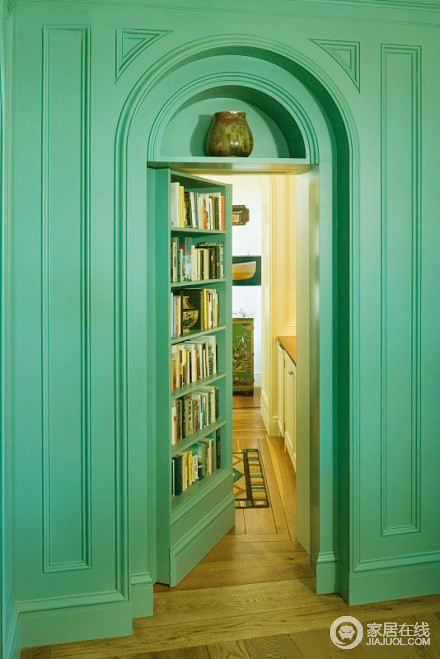 色彩绚丽的书房设计 给你的书房化化妆