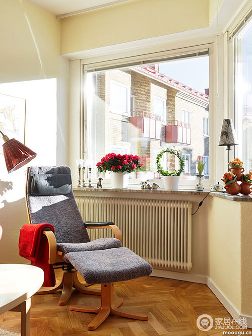 瑞典81平米温馨公寓 可以参考的真不少