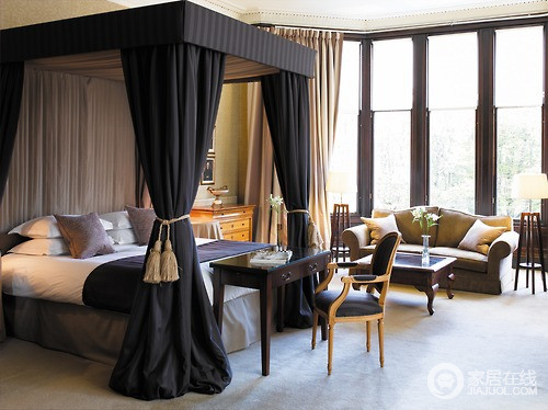 奢华的享受 15款超酷酒店式的卧室设计