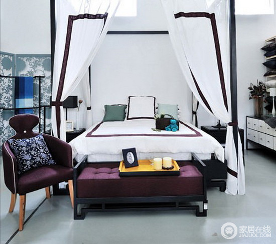 新中式风格卧室设计 感受文化古韵风情
