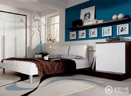 喜欢蓝色调 15款地中海风格卧室设计
