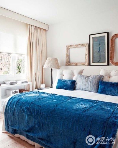 喜欢蓝色调 15款地中海风格卧室设计