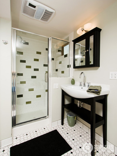 清爽实用浴室间 15款设计案例给你灵感