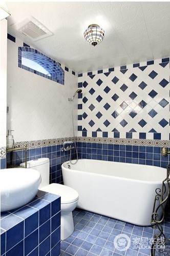 清爽实用浴室间 15款设计案例给你灵感