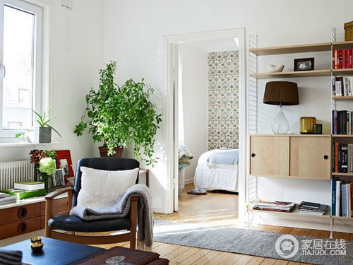 40平小户型 北欧与日式森林系混搭公寓