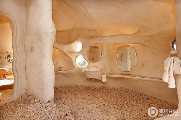 进入石器时代 创意原始洞穴风格室内装饰