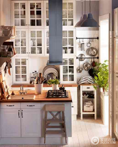 27款小户型厨房设计 简约清新你家厨房