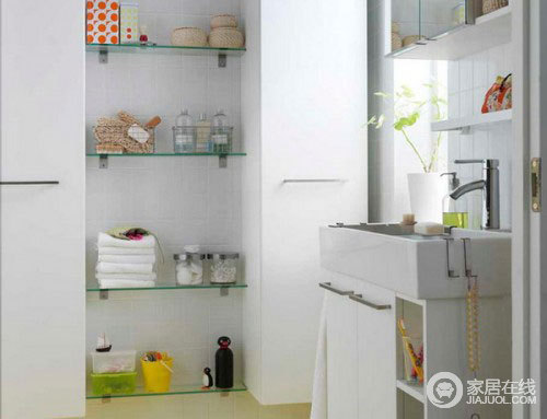 小浴室的收藏空间设计 小户型家装妙招