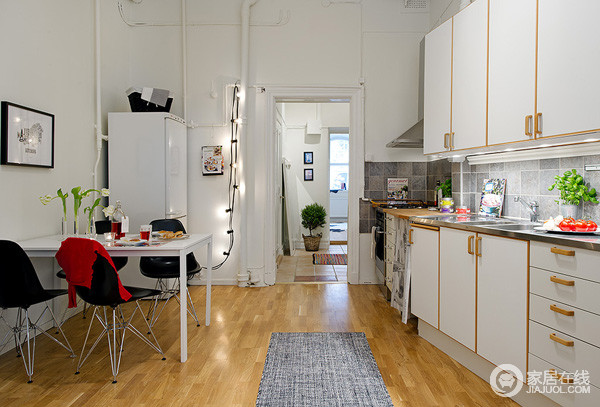 单身也要住的精彩 51平宽敞的单身公寓